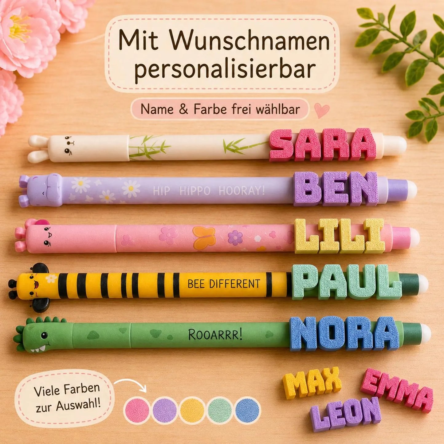 Personalisierter LEGAMI Clip für Stifte