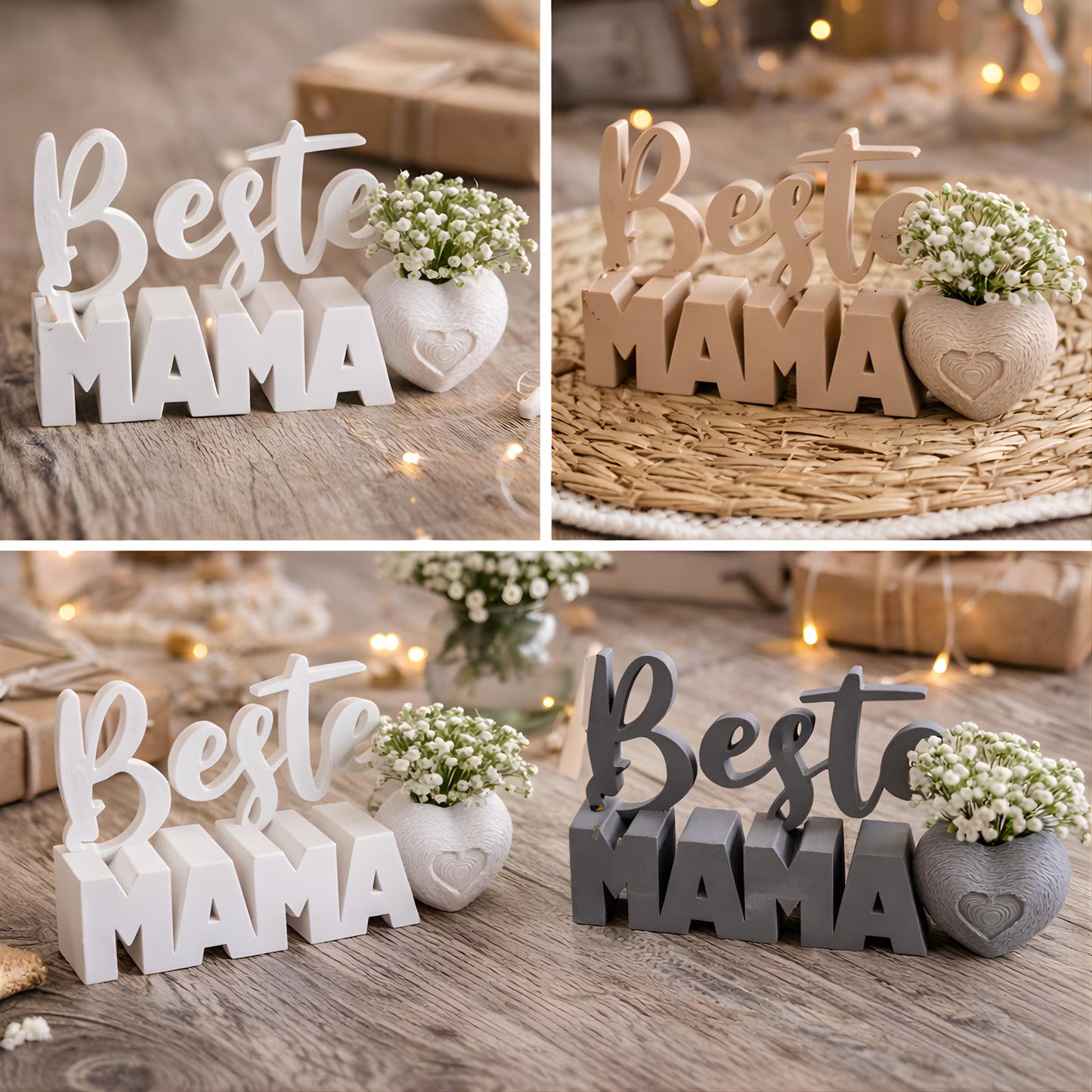 "Beste Mama" Geschenk Vase