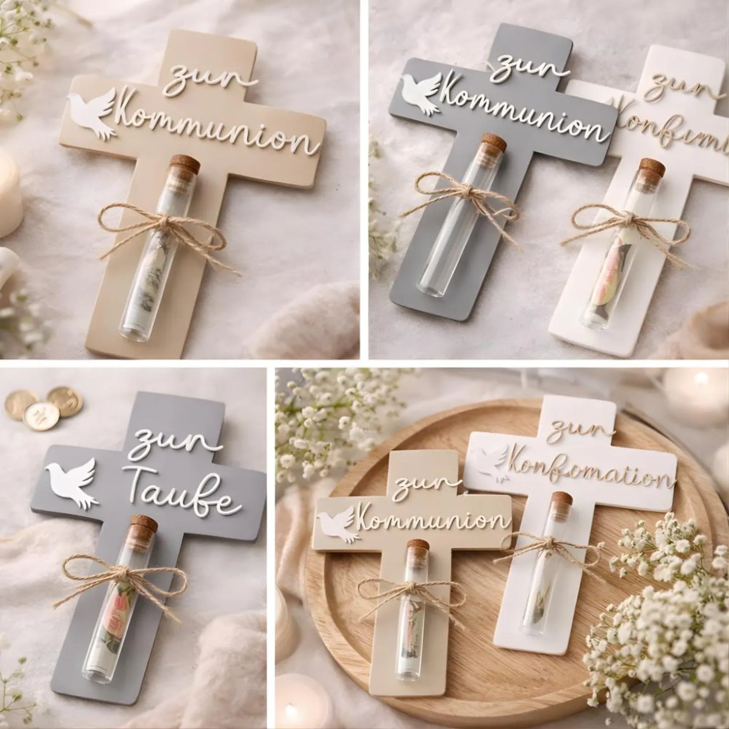 Kreuz personalisiert mit Name